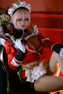 Cosplay 小仓千代w 南丁女仆