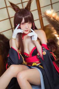 Cosplay 瓜希酱 赤城 Akagi