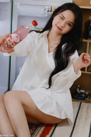 Cosplay 米浆 – 卧室百褶裙 Set.02