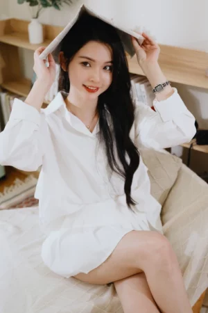 Cosplay 米浆 – 卧室百褶裙 Set.01